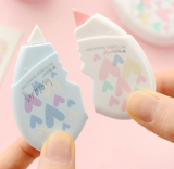 Two-Piece Love Heart Correction Tape