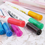 Dream double line outline pen 8 color suit