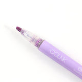 Dream color fluorescent double line pen