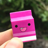 Simulation Milk Biscuit Eraser Set