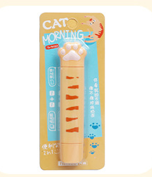 Cute cat's claw correction tape set creative correction tape