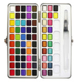 Solid watercolor paint