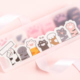 Cute cat's claw correction tape set creative correction tape