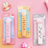 Cute cat's claw correction tape set creative correction tape
