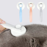 Self-Cleaning Pet Grooming Brush for Cats & Dogs