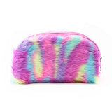 Rainbow Plush Pencil Case