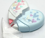 Two-Piece Love Heart Correction Tape