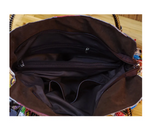 Leather Snake Fringe Stripes Random Color Woven Ethnic Style Shoulder Crossbody women's Bag