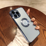 Electroplated iPhone Case with Integrated Camera Lens Protector