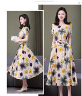 2023 with this stylish Summer Round -neck Printing Women Tops