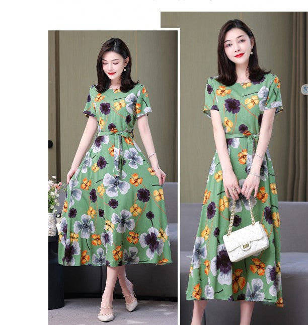 2023 with this stylish Summer Round -neck Printing Women Tops