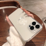 Electroplated iPhone Case with Integrated Camera Lens Protector
