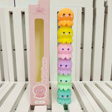 Cute Octopus Shape Stitching Highlighter Multicolor