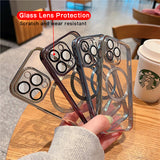 Electroplated iPhone Case with Integrated Camera Lens Protector