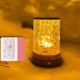 Bedroom Sleep Rotating Water Pattern Small Night Light