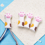 Cute Cat Claw Dead Skin Scissors Protective Cover