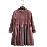 long-sleeved dress