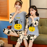 Children Pajamas Boys Summer Thin Cotton Boys Girls
