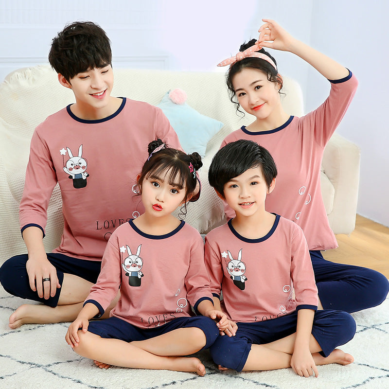 Children Pajamas Boys Summer Thin Cotton Boys Girls