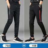 Sport pants are baggy and velveted