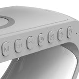 @023 Intelligent Atmosphere Lamp Bluetooth Speaker Wireless Charger Bedside Lamp Sunrise Wake-up Lamp Polar Lamp Alarm Clock