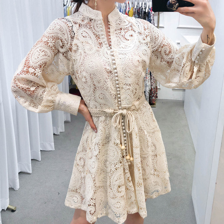 Women's Lace Slim Fit Designer Dress