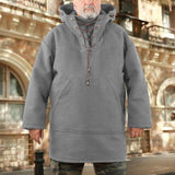 Mid-length casual woolen sweater men's trendy top