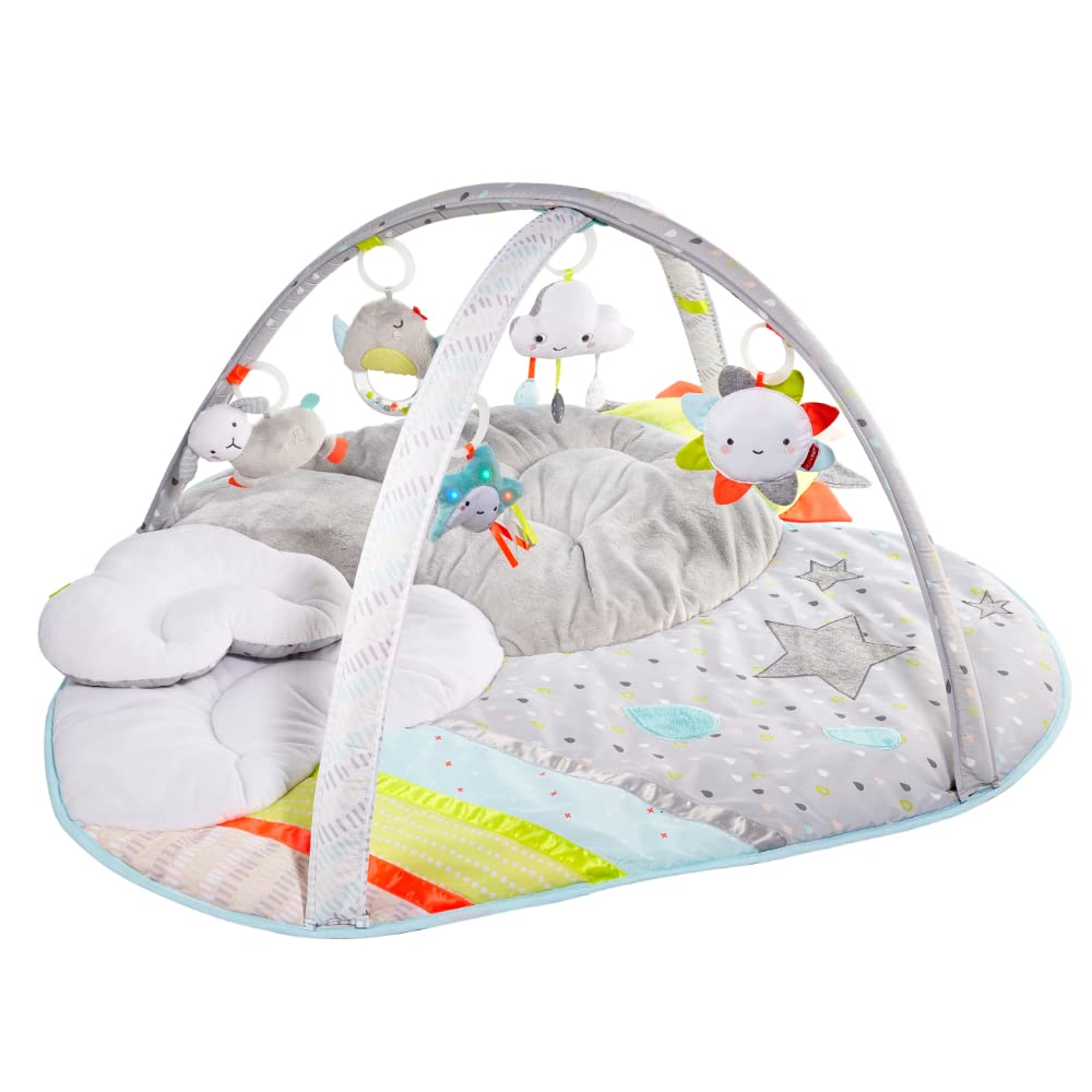 Skip Hop Silver Lining Cloud Baby Play Mat and Activity Gym, Multi