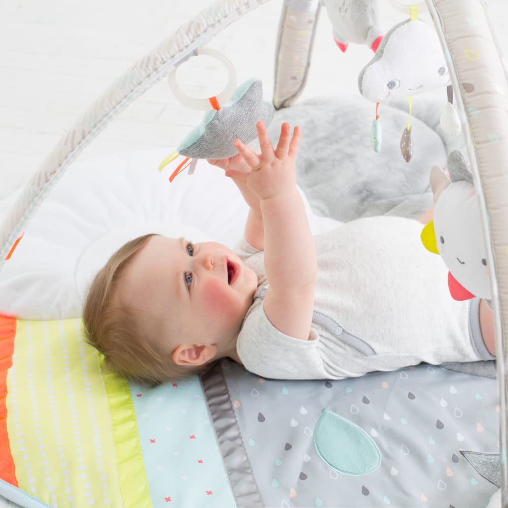 Skip Hop Silver Lining Cloud Baby Play Mat and Activity Gym, Multi