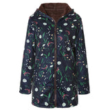 Cotton-padded Jacket Plus Velvet Padded Jacket Women's Cotton-padded Jacket