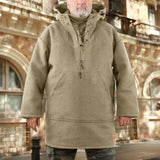 Mid-length casual woolen sweater men's trendy top