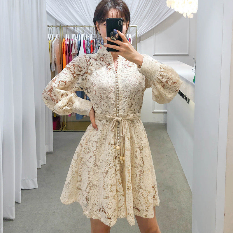 Women's Lace Slim Fit Designer Dress
