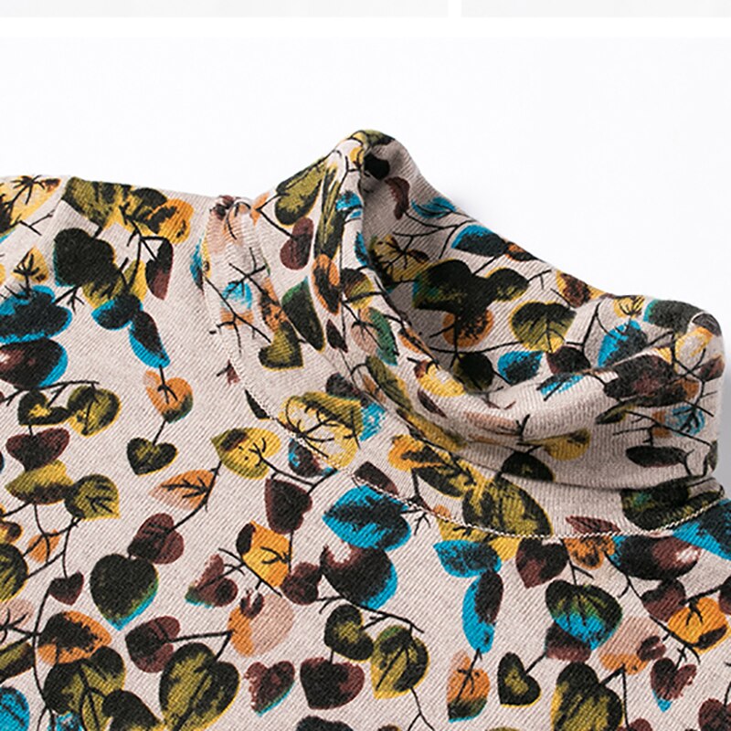 2023 Knitted Thick Midi Wool Sweaters Dress Women Korean Vintage Turtleneck Sweater Autumn Winter Elegant Bodycon Coat Sweaters