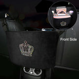 Diamond Rhinestone Car Storage Bag Hanging Automobile Organizer Seat Back Holder styling Stowing Tidying Car Interior Accessorie