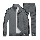 Men's Plus Size Tracksuit Set — Sizes up to 8XL, Warm Gym & Jogging Wear