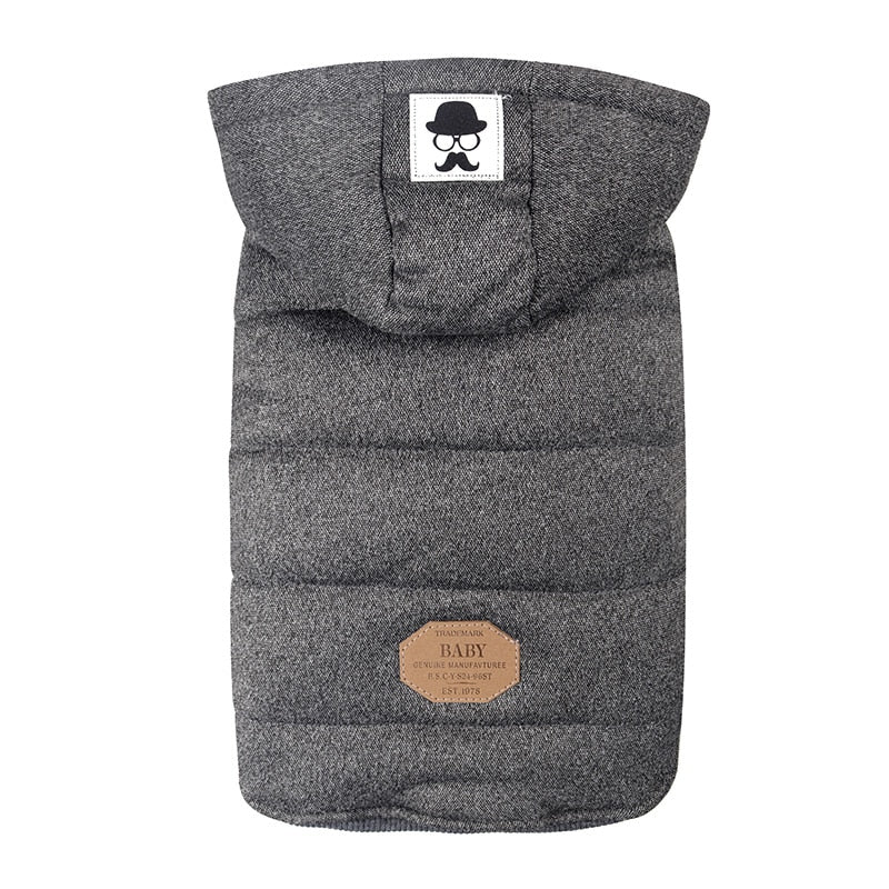 Winter Warm Pet Dog Clothes Hooded Thick Warm Clothes Cotton Cat Puppy Dogs Coat Jackets Chihuahua Yorkie Clothing S-XXL