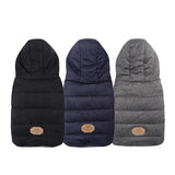 Winter Warm Pet Dog Clothes Hooded Thick Warm Clothes Cotton Cat Puppy Dogs Coat Jackets Chihuahua Yorkie Clothing S-XXL