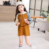 Girls Long Sleeve Tops 2022 Spring Cartoon Print Toddler Baby Hoodies 2-8 Year Tee T-shirt Cotton Children Autumn Outfit
