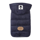 Winter Warm Pet Dog Clothes Hooded Thick Warm Clothes Cotton Cat Puppy Dogs Coat Jackets Chihuahua Yorkie Clothing S-XXL