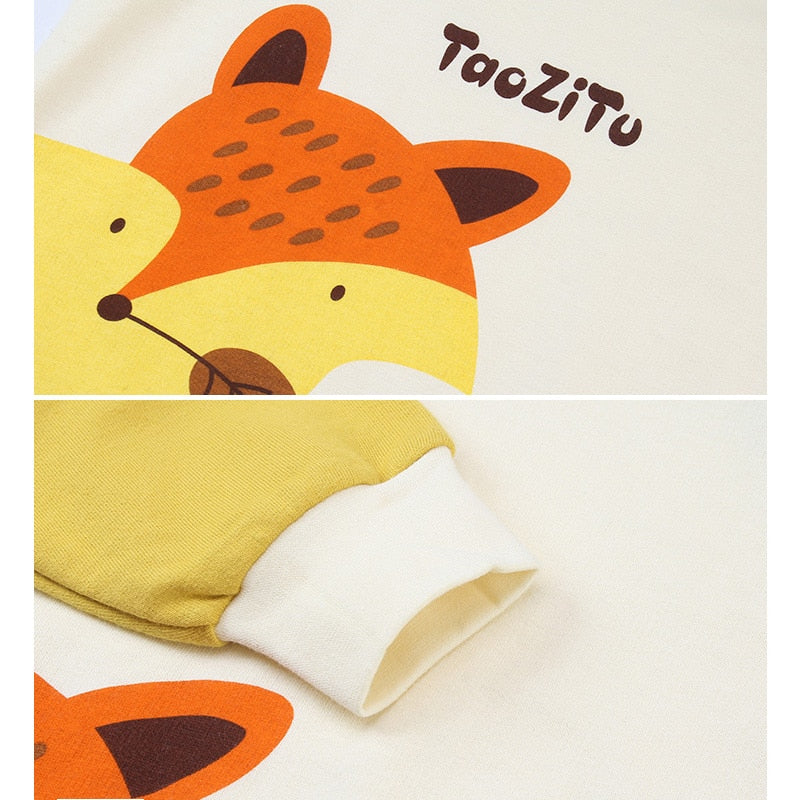 Girls Long Sleeve Tops 2022 Spring Cartoon Print Toddler Baby Hoodies  2-8 Year Tee T-shirt Cotton Children Autumn Outfit