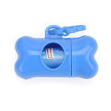 Pet Garbage Bag Storage Box Out Dog Poop Cleaning Storage Bag Bone Plastic Pet Small Dog Outdoor Garbage Poop Dispenser