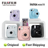 Fuji Genuine Instax Mini11 Instant Camera Origin Fujifilm Pink/Blue/Gray/White/Purple with Instax Mini Film Photo Paper Hot Sale