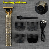 New Electric Hair Trimmer Cordless Shaver Beard Trimmer Electric Shaver for Men 0mm Men Barber Hair Cutting Machine For Men