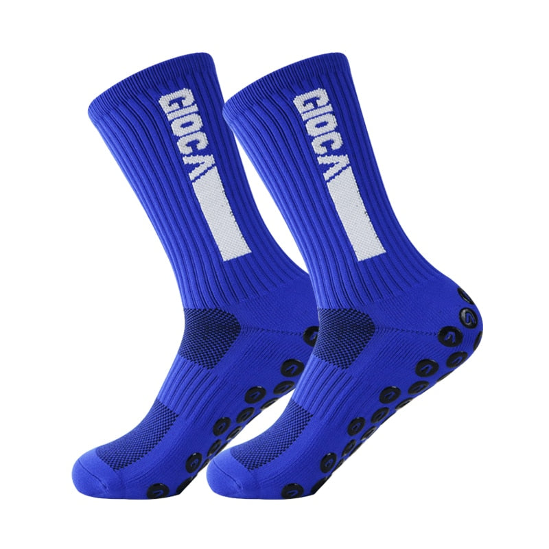 UGUPGRADE 2023 New ANTI SLIP Football Socks Mid Calf Non Slip Soccer Cycling Sports Socks Mens Warm Sock EU38-44