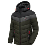 Men 2022 Winter Brand New Casual Warm Thick Waterproof Jacket Parkas Coat Men New Autumn Outwear Windproof Hat Parkas Jacket Men