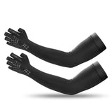 ROCKBROS Arm Sleeve Breathable Quick Dry UV Protection Cycling Sport Sleeve Ice Fabric Sunscreen Sports Wear Fitness Arm Sleeve