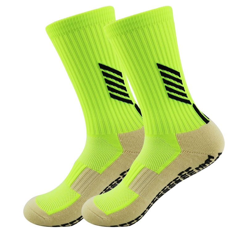 UGUPGRADE 2023 New ANTI SLIP Football Socks Mid Calf Non Slip Soccer Cycling Sports Socks Mens Warm Sock EU38-44