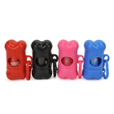 Pet Garbage Bag Storage Box Out Dog Poop Cleaning Storage Bag Bone Plastic Pet Small Dog Outdoor Garbage Poop Dispenser