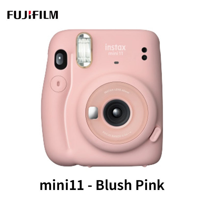 Fuji Genuine Instax Mini11 Instant Camera Origin Fujifilm Pink/Blue/Gray/White/Purple with Instax Mini Film Photo Paper Hot Sale