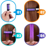 1pcs Hair Mascara Design Crayons Hair Color Chalk Temporary Hair Dye Pencil Mini Disposable Professional Hair Dye Accessories